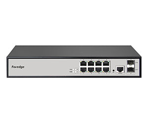 NS2010G | Switch Ethernet Gigabit administrable de 8 puertos Foredge