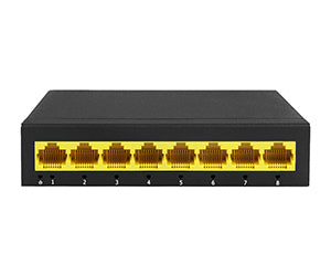 NS6080L | Switch de red no administrable Gigabit de 8 puertos Foredge