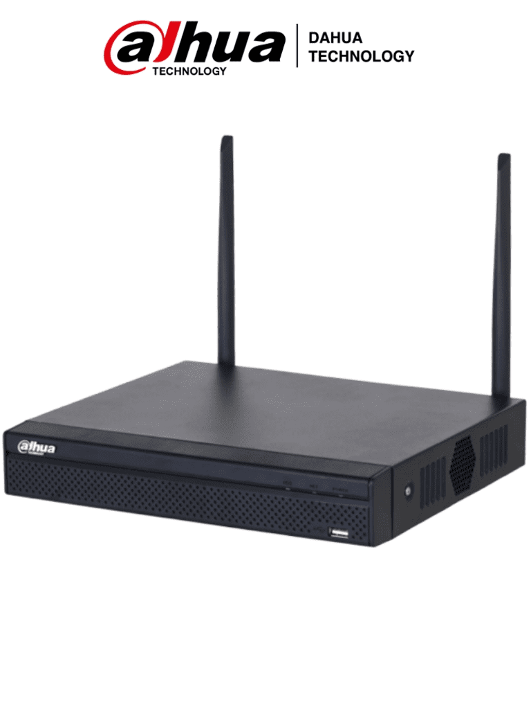 DAHUA NVR1108HS-W-S2-CE - NVR WiFi de 4 Megapixeles/ 8 Canales IP/ H.265/ Salidas HDMI &VGA/ 1 Bah?¡a de Disco Duro/ 1 E&S de Audio/ Onvif/