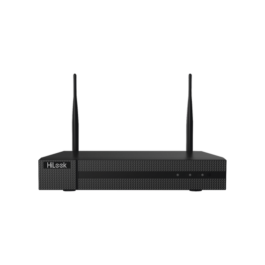 NVR-104MH-D/W|NVR 4 Megapixel / 4 canales IP / 1 Bah?¡a de Disco Duro / 2 Antenas WIFI / Salida de V?¡deo Full HD