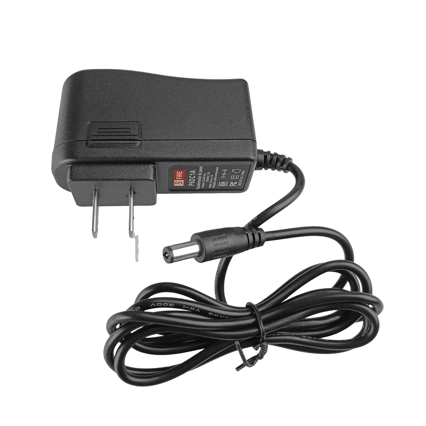 P6DC1A|Fuente de Poder de 6 Vcc / 1 A / Voltaje de Entrada de 100-240 Vca / Para Usos Múltiples/ Video Vigilancia, Acceso, Asistencia, Alarmas, Etc.