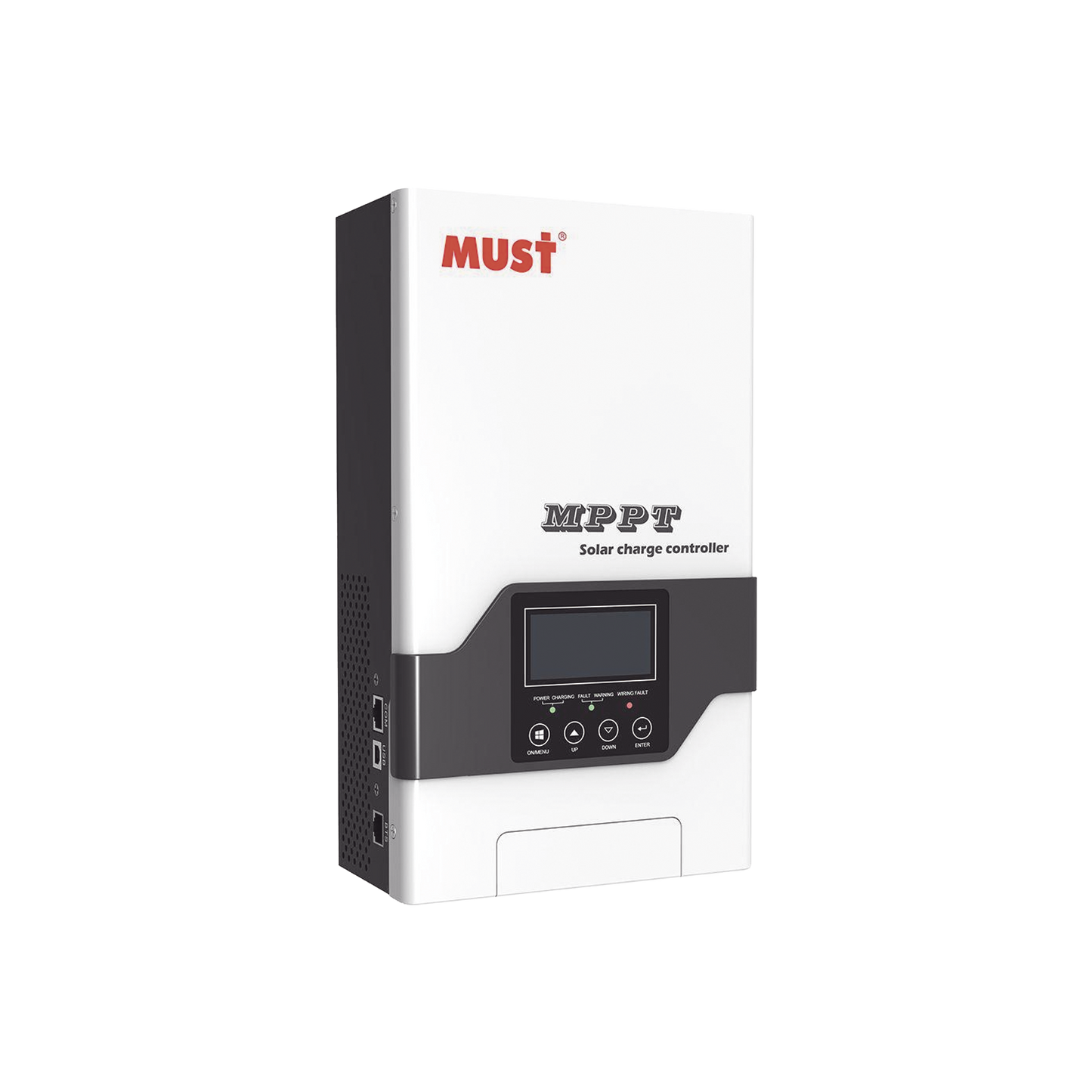 PC1810025F|Controlador Solar MPPT 100A 12/24/36/48V, Máximo Voltaje de Circuito Abierto Voc 245Vcc, Configurable para Baterías de Litio