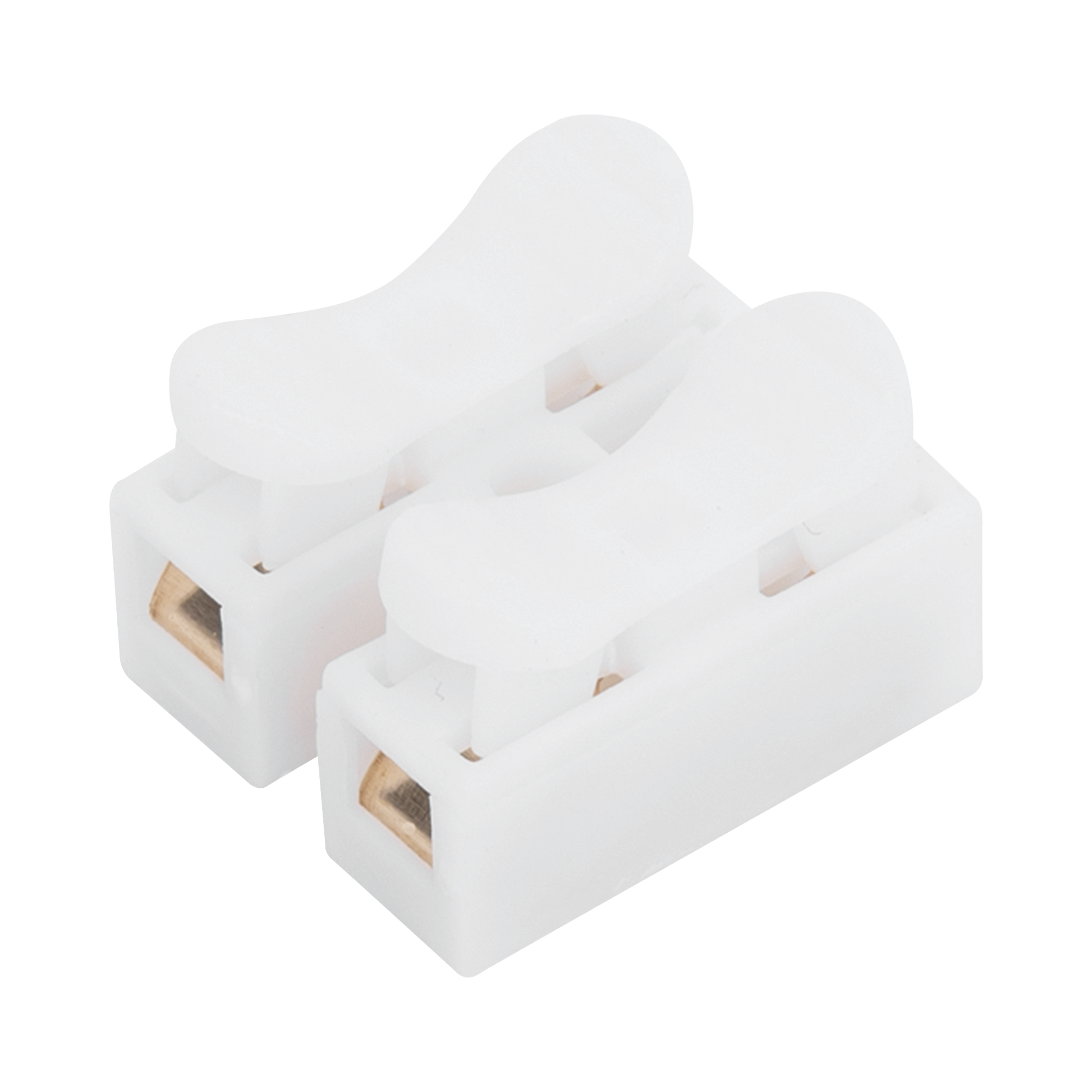 PCON2|Conector tipo PUSH de 2 Contactos / Para una Conexi??n R?ípida / Puentes de Cables