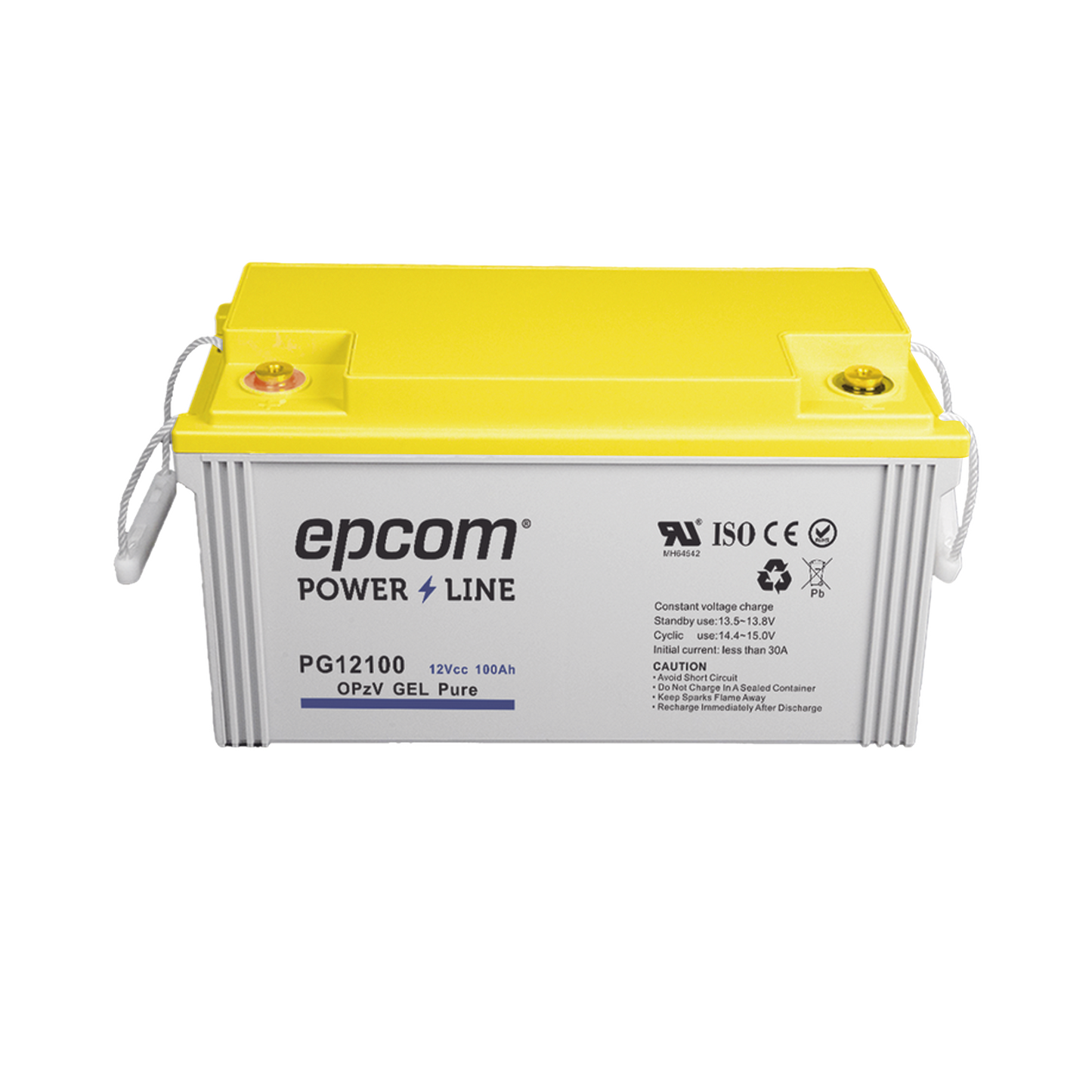 PG12100|Bater?¡a de GEL PURO OPzV / 12 V @ 100 Ah / Ciclo profundo / Uso en Aplicaciones Fotovoltaicas y de Respaldo