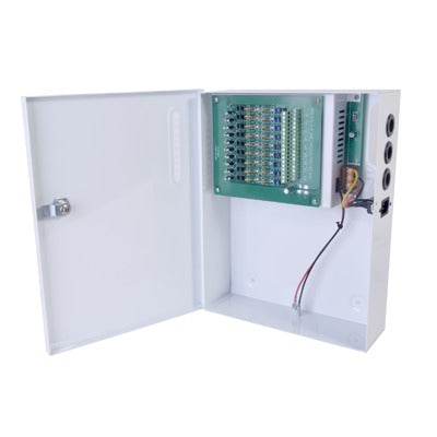PLK12DC20ABK|Fuente de Poder Profesional de 12 Vcc @ 20 A / Soporta 18 C?ímaras / Capacidad de Bater?¡a de Respaldo (No Incluida) / Voltaje de Entrada de 96-264 Vca - ISTEN