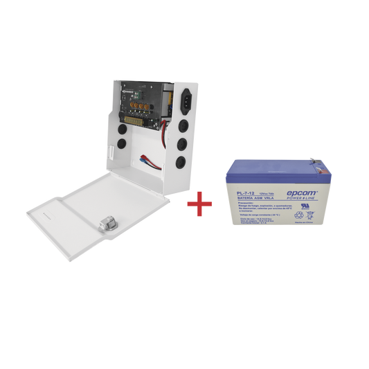PLK12DC4ABK/K|Kit / Fuente PLK12DC4ABK  + Bater?¡a inclu?¡da PL712