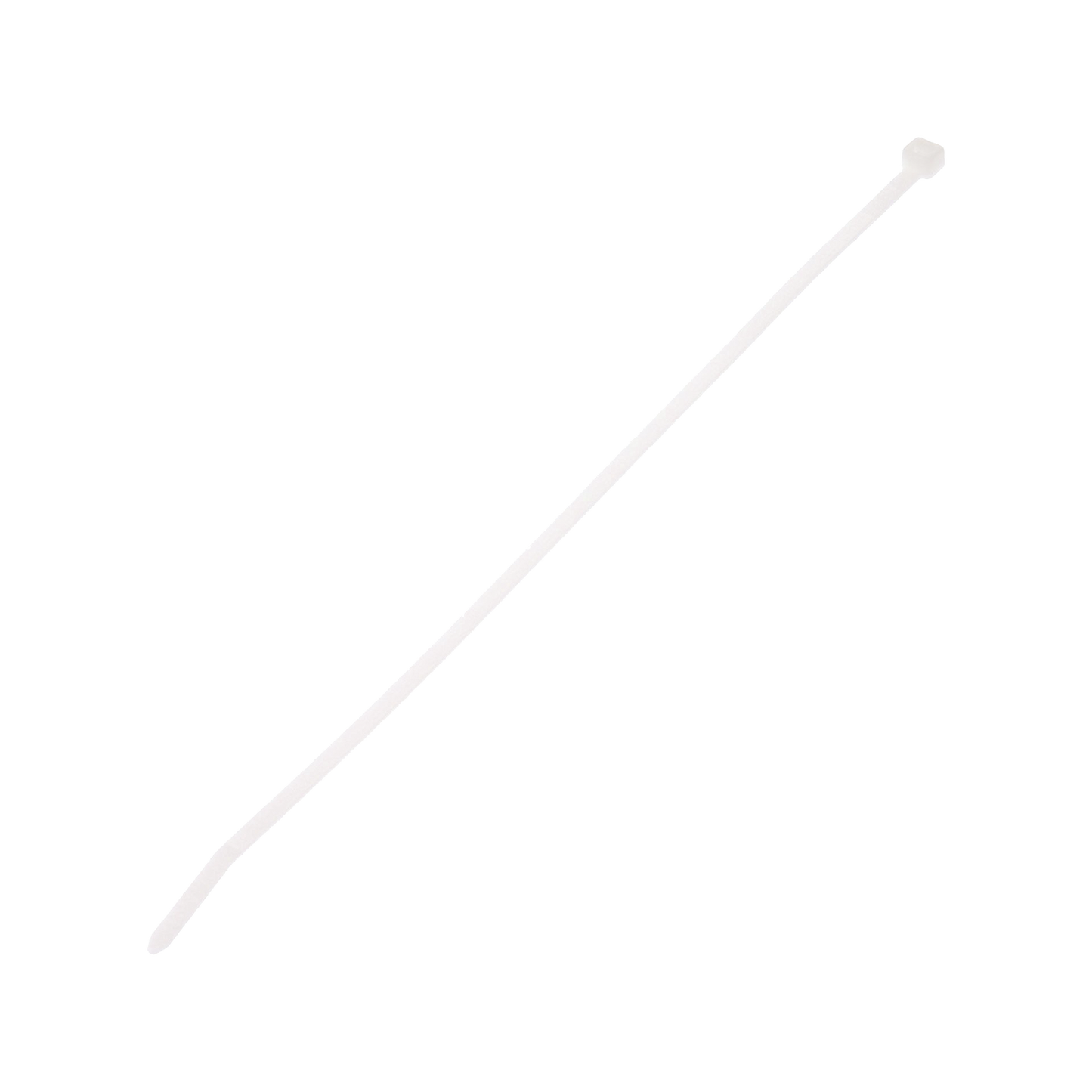 PLT3I-C|Cincho de Nylon 6.6, Color Natural, 290 mm largo x 3.7mm ancho, sección transversal intermedia, Paquete de 100 piezas