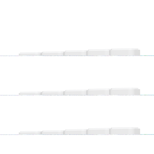 POE-24-12W-5P|5 Unidades del Adaptador PoE Ubiquiti de 24 VDC, 0.5 A con puerto Gigabit, color blanco