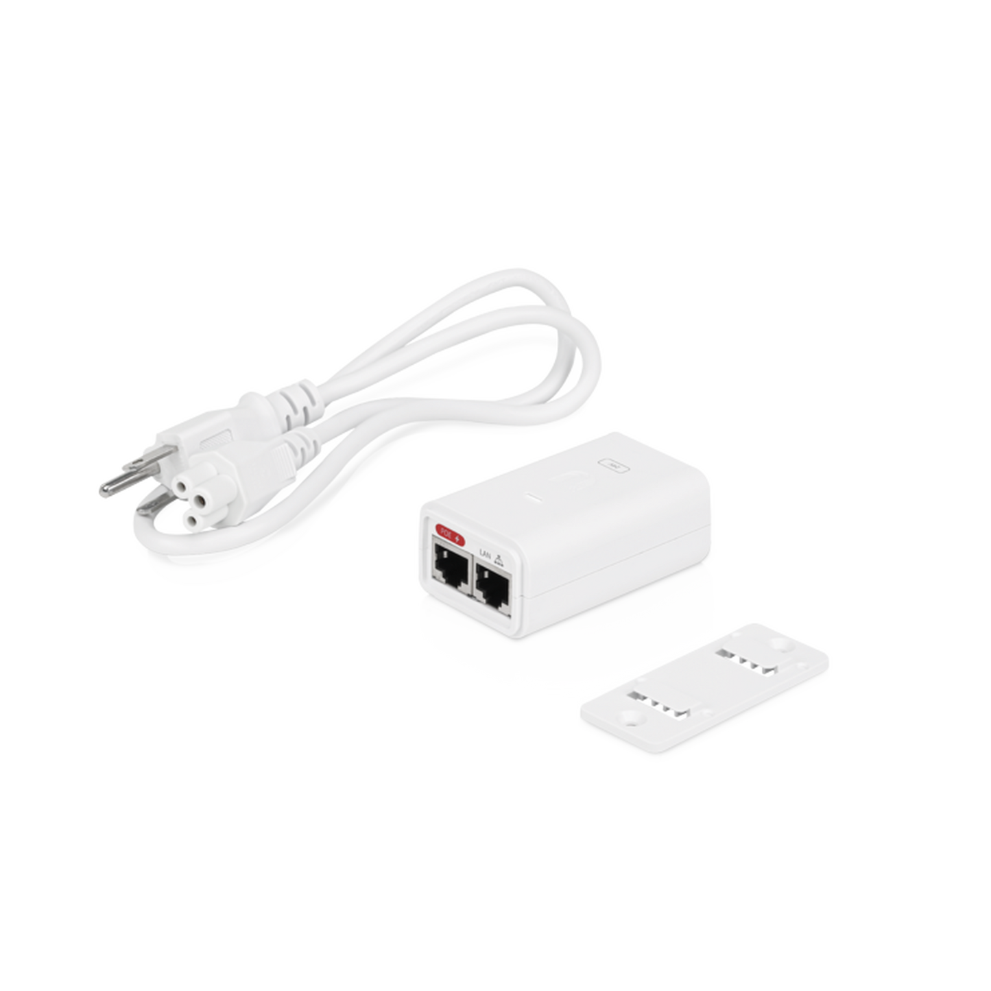 POE-24-7W-G-WH|Adaptador PoE Ubiquiti Gigabit de 24 VDC, 0.3 A