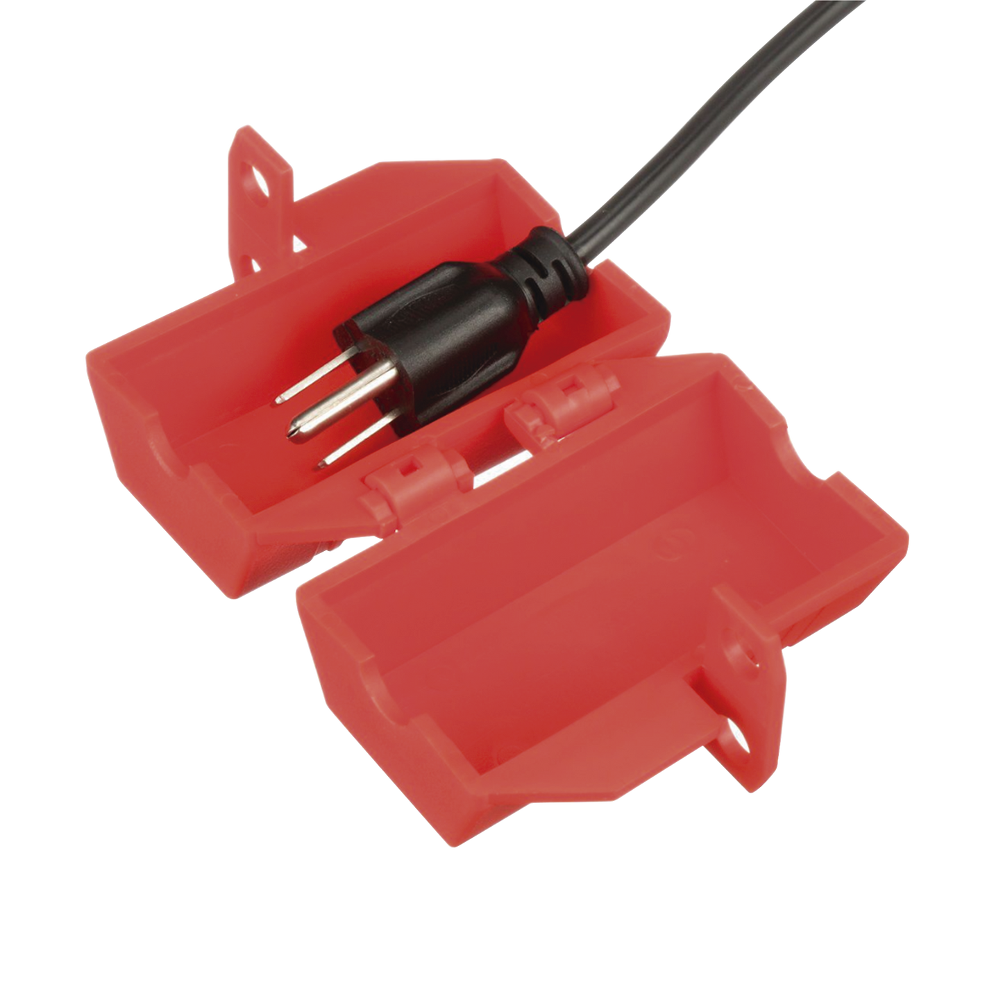 PSL-CL110|Dispositivo de Bloqueo LOTO para Enchufes de 120 Vca, Fabricado con Polipropileno, Color Rojo