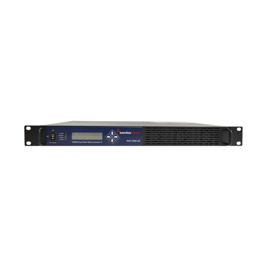 PSR-1200-24|Inversor de corriente Onda Pura Montaje en rack 1U 1200W, 24 Vcc- 120 VCA, 50/60 Hz
