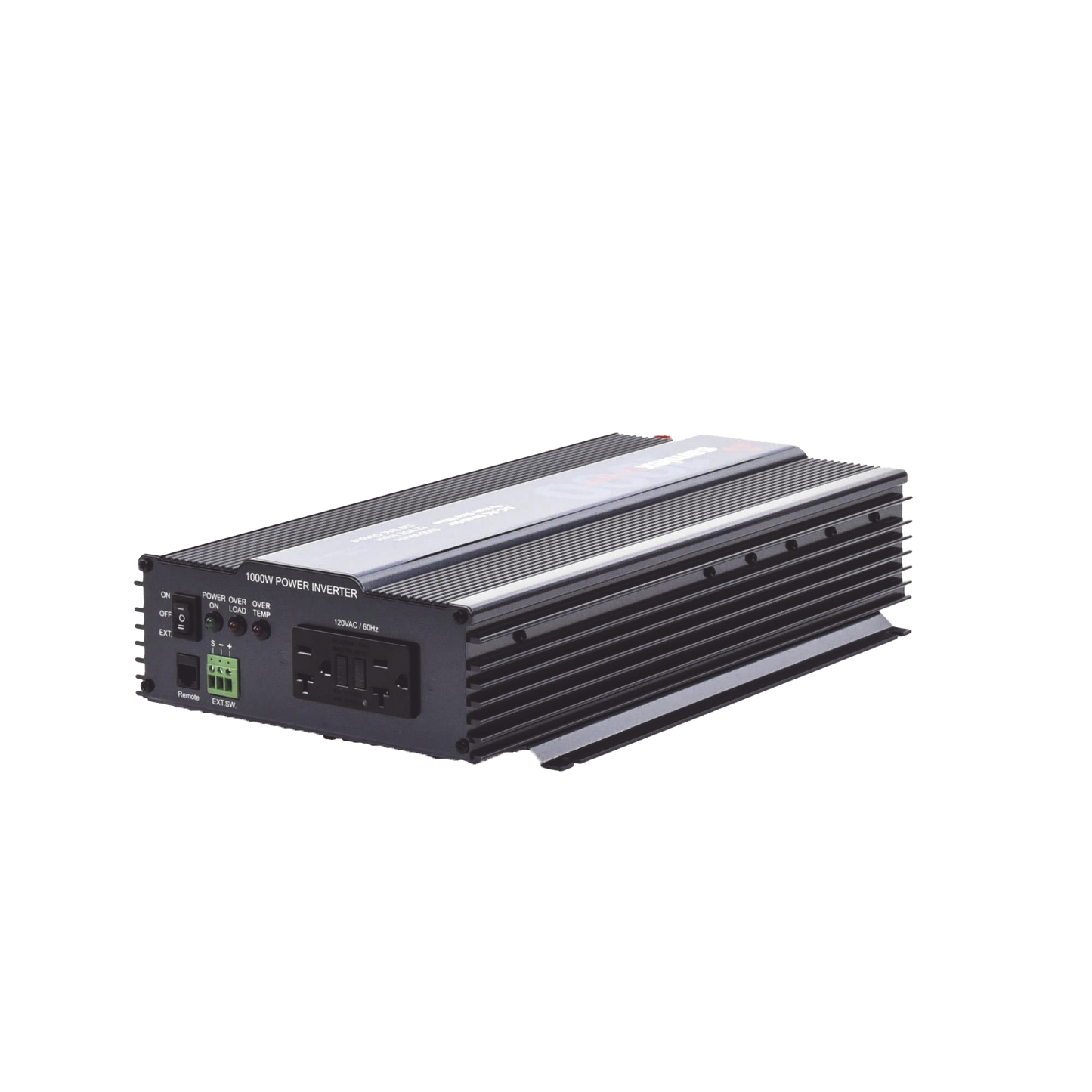 PST-1000F-12|(Trabajo 24/7) Inversor de Corriente PURA 1000 W / 12 Vcc / salida 120VCA / HEAVY DUTY