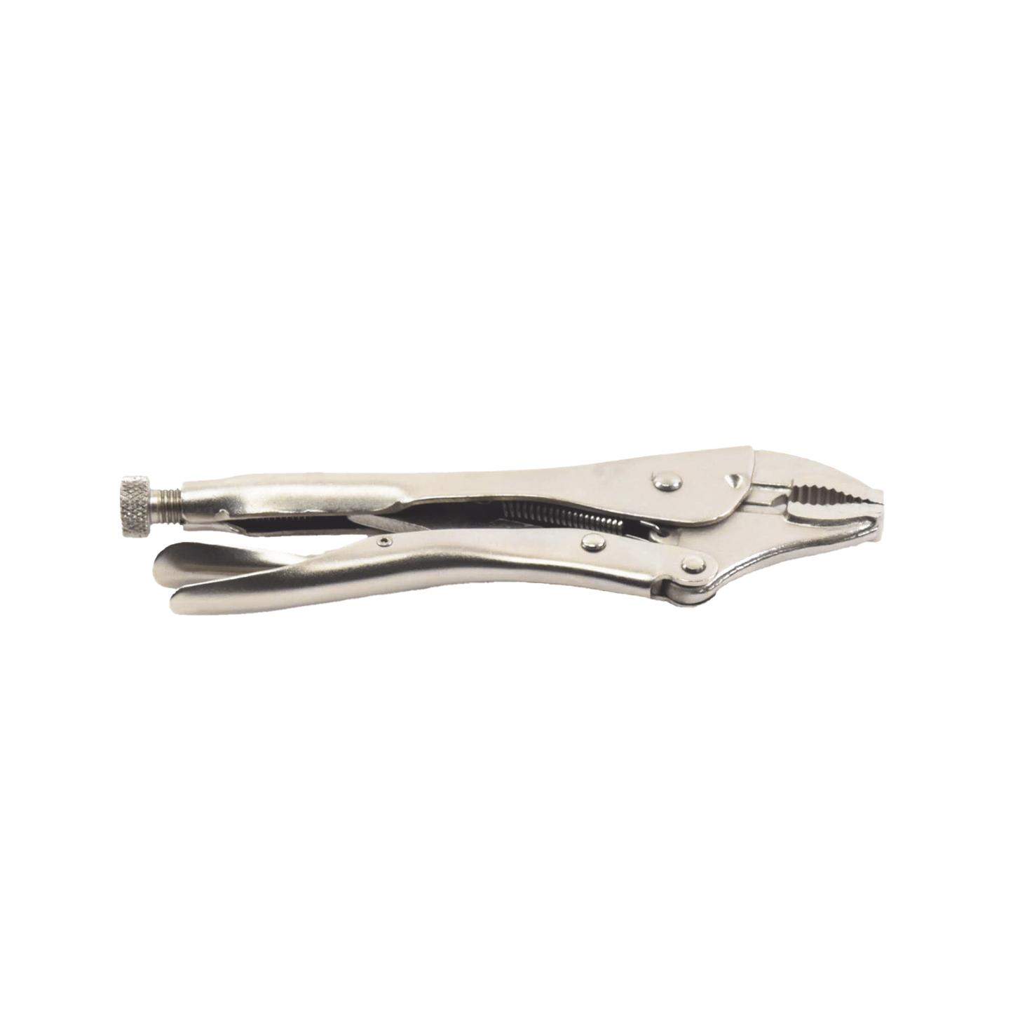 PST-H010-01|Pinza Perra Ajustable de Presión de 10”. Quijada Curva con Corta Alambre. Acero CR-V