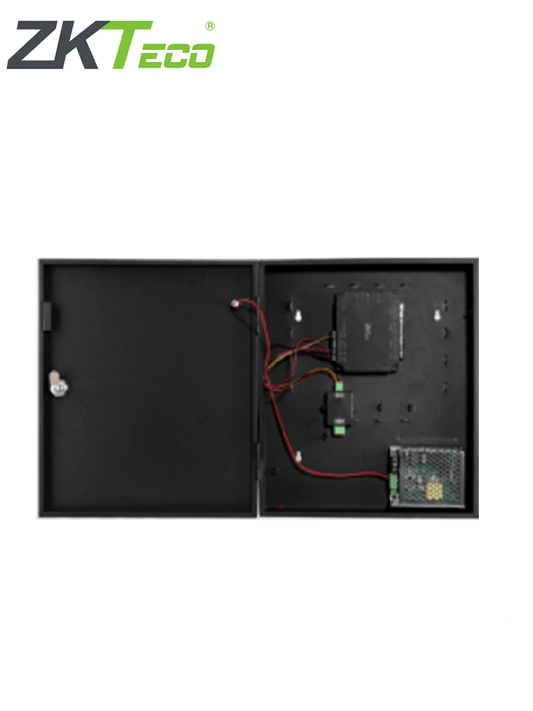 ZKTECO C2260B - Panel de Control de Acceso para 2 puertas con Gabinete Met?ílico / Incrementa el N??mero de Puertas a Controlar con el Expansor DM10 / No Tiene Comunicaci??n Wiegand / Licencia Bio Access MTD Gratis