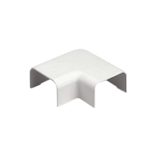 RAF5IW-E|Conexión en ángulo recto "L", para uso con canaleta LD5, material ABS, Color Blanco Mate