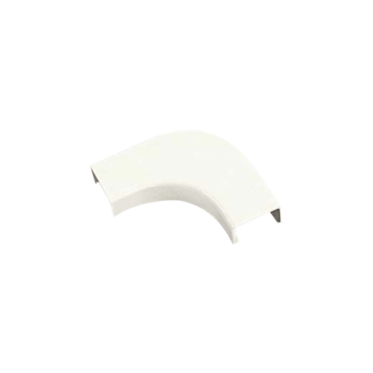 RAFC5IW-X|Curva de radio controlado, para uso con canaleta LD5, material ABS, Colo Blanco Mate