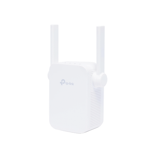RE205|Repetidor / Extensor de Cobertura WiFi AC, 750 Mbps, doble banda 2.4 GHz y 5 GHz, con 1 puerto 10/100 Mbps con 2 antenas externas
