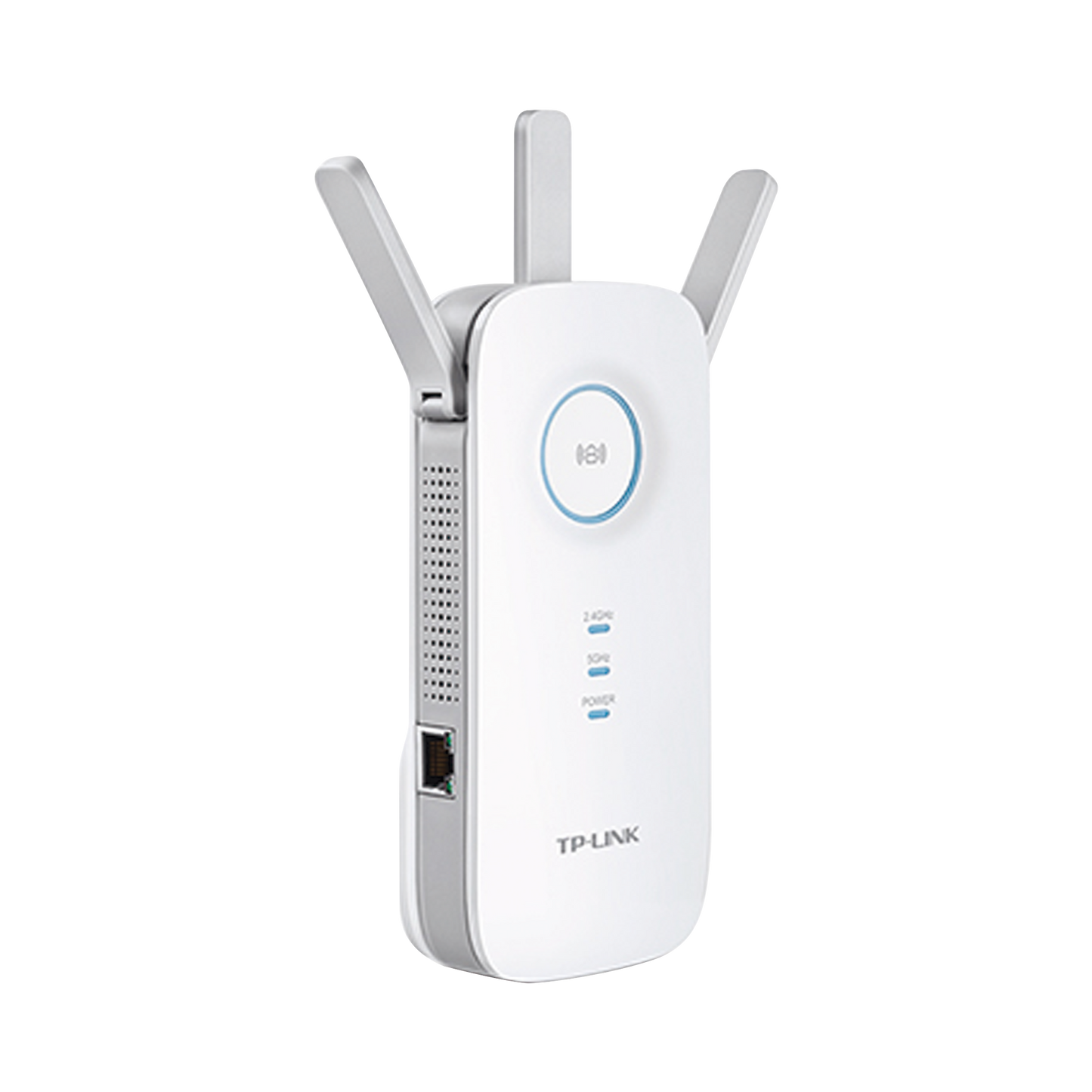 RE450|Repetidor / Extensor de Cobertura WiFi AC, 1750 Mbps, doble banda 2.4 GHz y 5 GHz, con 1 puerto 10/100/1000 Mbps, 3 antenas externas