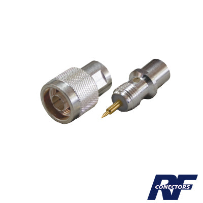 RFN-1001-S|Conector N macho para cable BELDEN 9913, 7810A, 8214; ANDREW CNT-400; Syscom RG8/U-SYS, RFLASH-1113