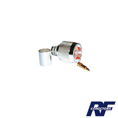 RFN-1006-3I|Conector N Macho de Anillo plegable para cables LMR-400, 9913, CNT-400, RG8/U-SYS, RFLASH-1113, 8214.