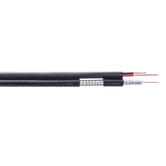 RG59-S-CCS|Carrete de 305 metros / Cable coaxial RG59 /  Tipo CCS SIAMES /  Optimizado para HD / Intemperie