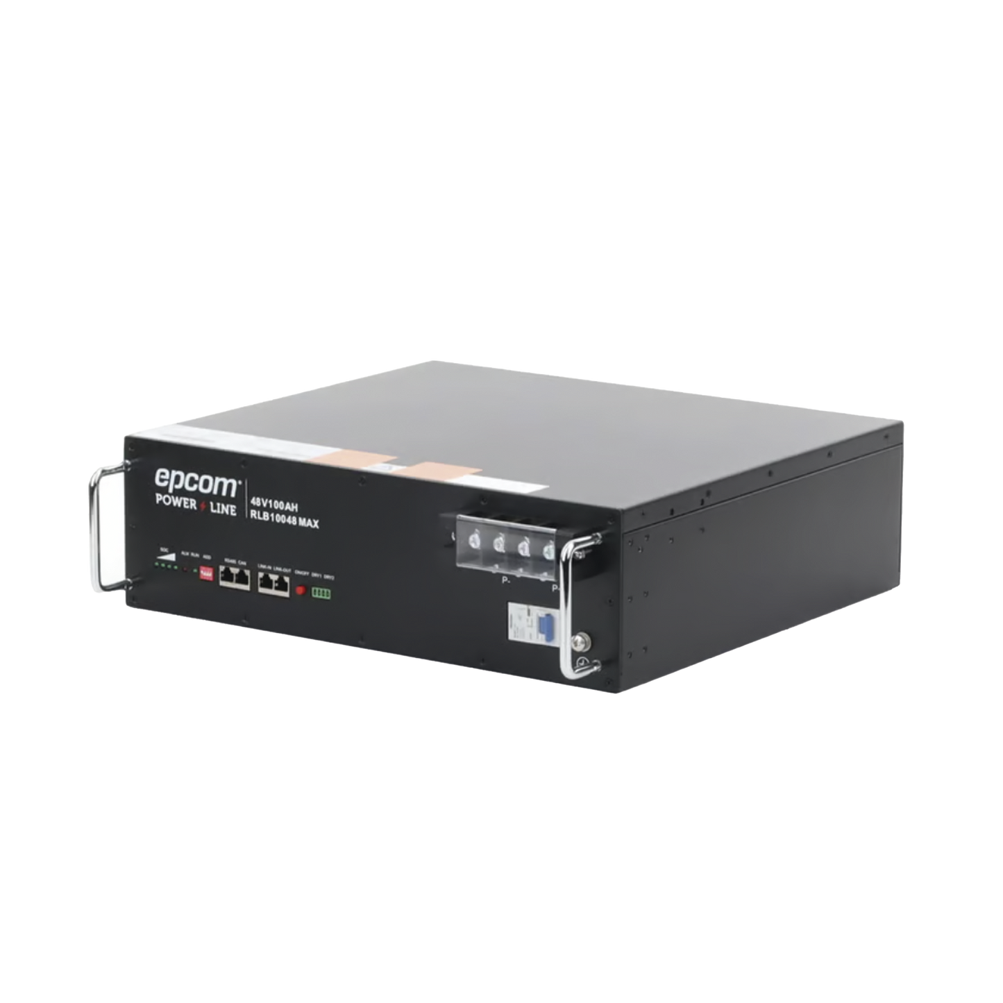 RLB10048MAX|Batería de Litio de 4.8 Kwh, 48 Vcc, 104 Ah, 3U de Montaje en Rack.