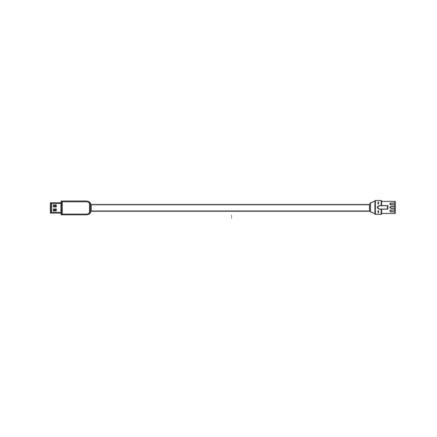 RS23248100R|Cable de Comunicación USB-RS485 p/Baterias PYTES