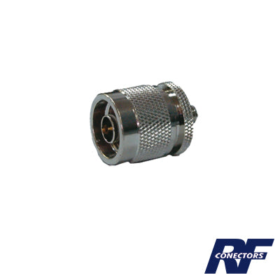RSA-3478|Adaptador en Línea de Conector SMA Hembra a N Macho, Níquel/ Oro/ Teflón.