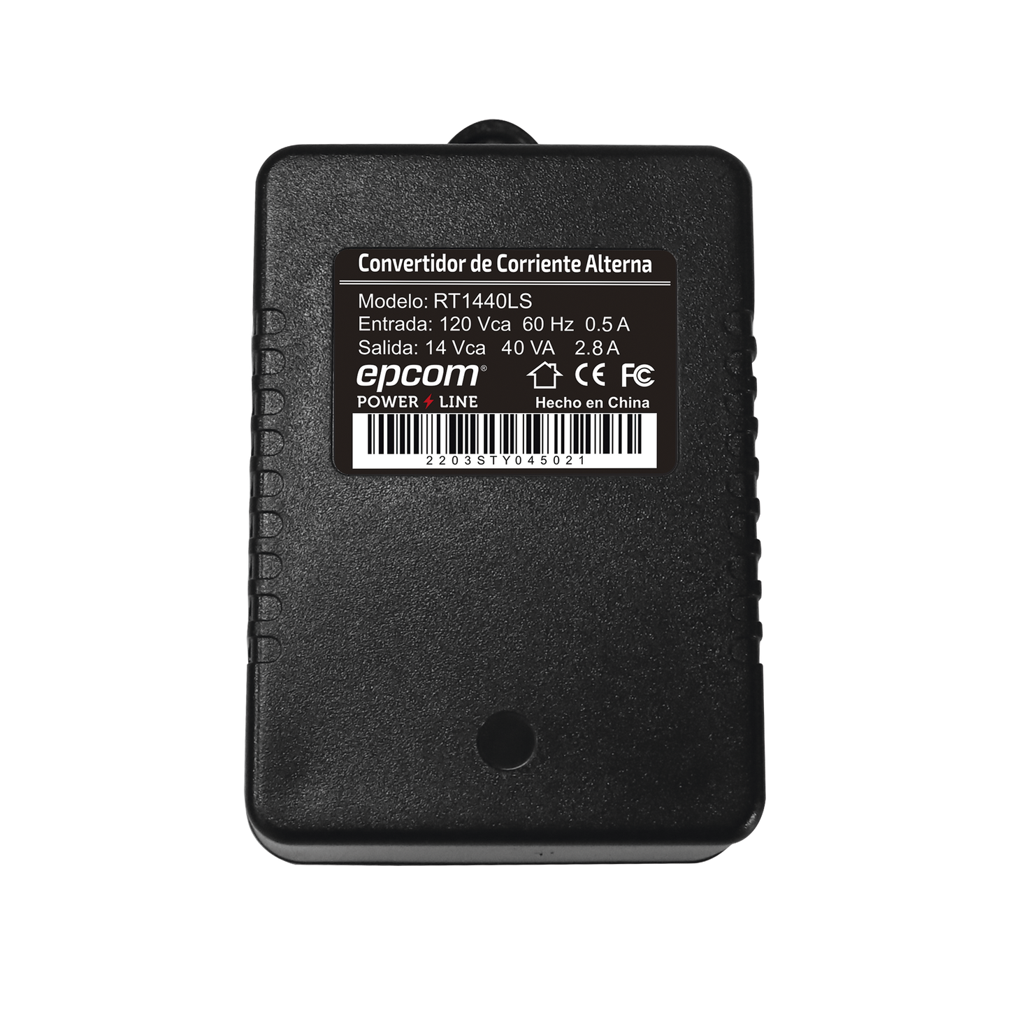 RT1440LS|Transformador reforzado de 14 vAC 40 va