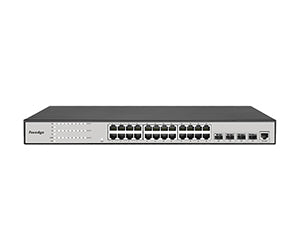 S5700-24G-4TFR | Switch administrable de tres capas gigabit de 24 puertos con enlace ascendente 10G Foredge
