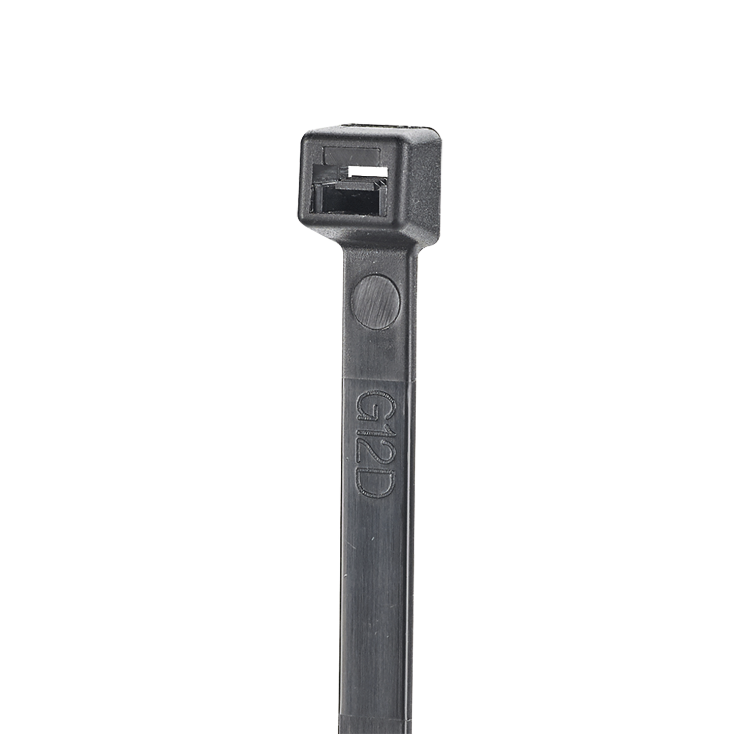 S6-18-C0|Cincho de Nylon 6.6 StrongHold™, 160mm largo x 2.5mm ancho, Color Negro, Exterior Resistente a Rayos UV, Paquete de 100pz