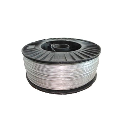 SF14AWG500|Bobina de 500 Metros / Alambre de Aluminio Reforzado / 14 AWG / Para Intemperie / Ideal para Cercas Electrificadas