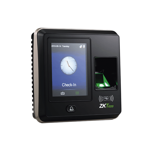 SF-300|Terminal Biométrica con Pantalla de 2.8" / Hasta 1,500 Huellas / IP