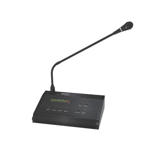 SF-4012|Micrófono a Distancia de 4 Zonas para Sistema de Voceo SF4240MP â?? No compatible con SF4240UC o SF2240UC