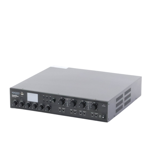 SF-4240UC|Amplificador Mezclador Matricial | 4 zonas | 240w por canal | 6 entradas | Receptor de medios