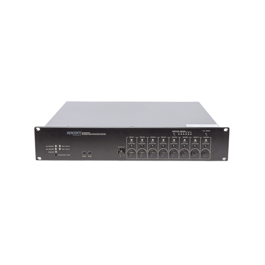 SF-6200MS|Controlador de Extensión de Evacuación de Voz | 8 Zonas | 500W | Soporta Máx. 19 SF6200MS en Cascada