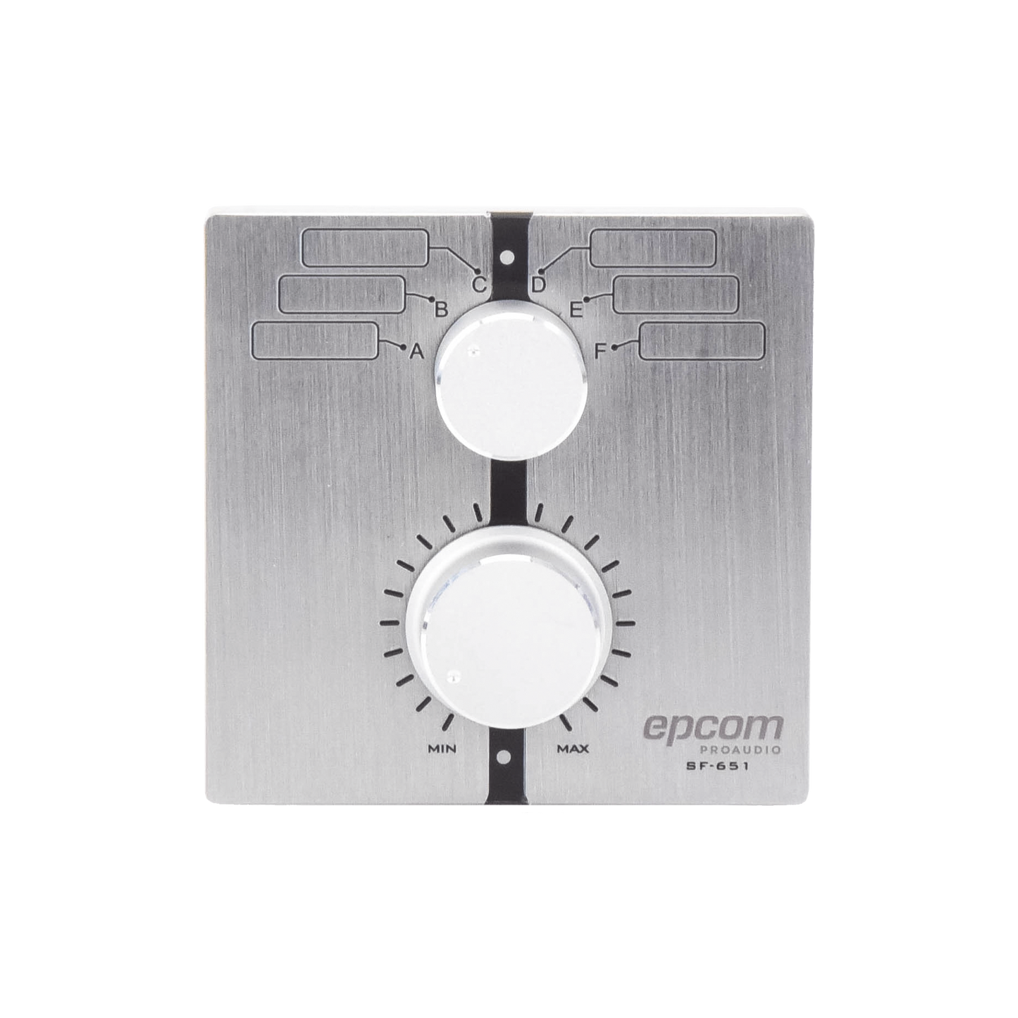 SF-651|Control de  Volumen Remoto con Selector de Canales ?Compatible con Amplificador SF2240UC - SF4240UC
