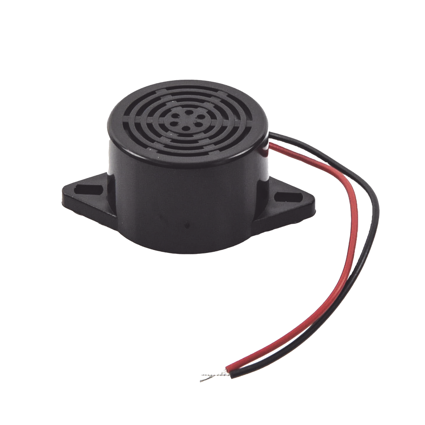 SF-BUZZER|Zumbador 85 dBi a 12 Vcc para Chapas y Contrachapas permite avisar que la puerta se esta abriendo.