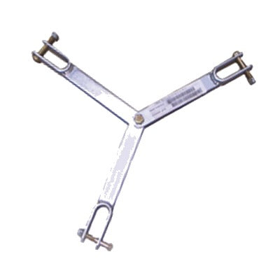 SJB-35|Brida para sujeción de retenida compatible con tramos STZ35, Galvanizado electrolítico.