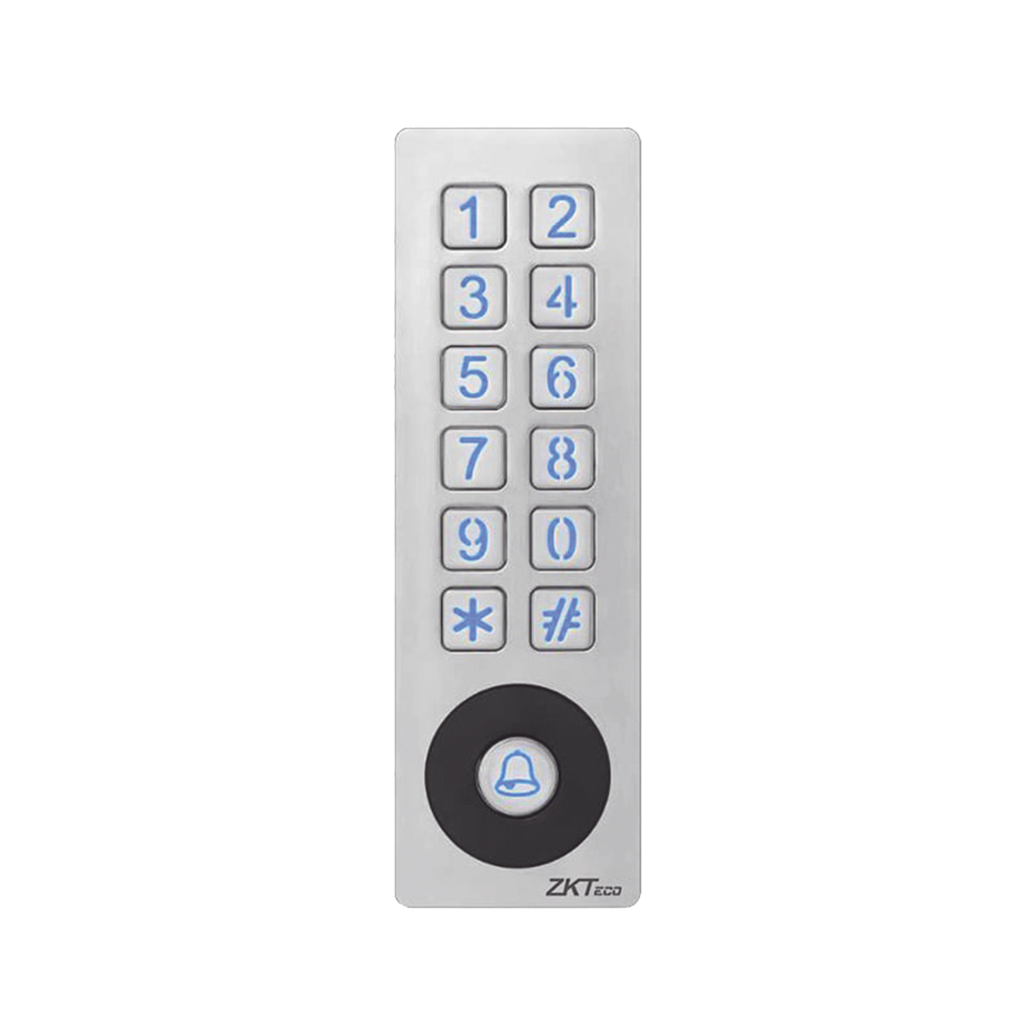 SKWV2|Teclado con Lector de Tarjetas 125Khz, Autónomo, 1,000 Tarjetas, 8 Grupos de Contraseñas