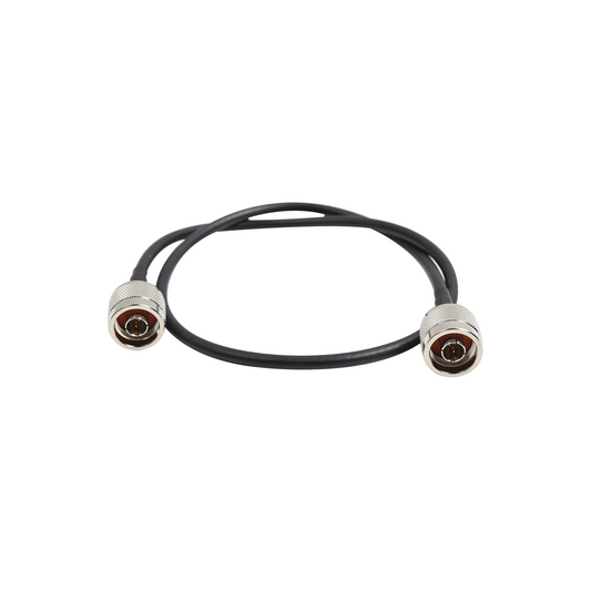 SN-58U-N-60|Jumper de 60 cm con cable RG-58U-SYS, conectores N macho
