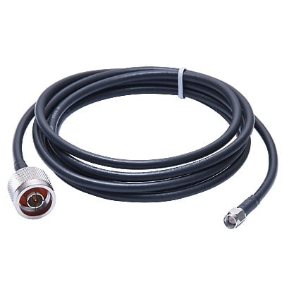 SN-58U-SMA-200|Jumper de 2 m con Cable RG-58U-SYS Conector N macho a SMA macho.