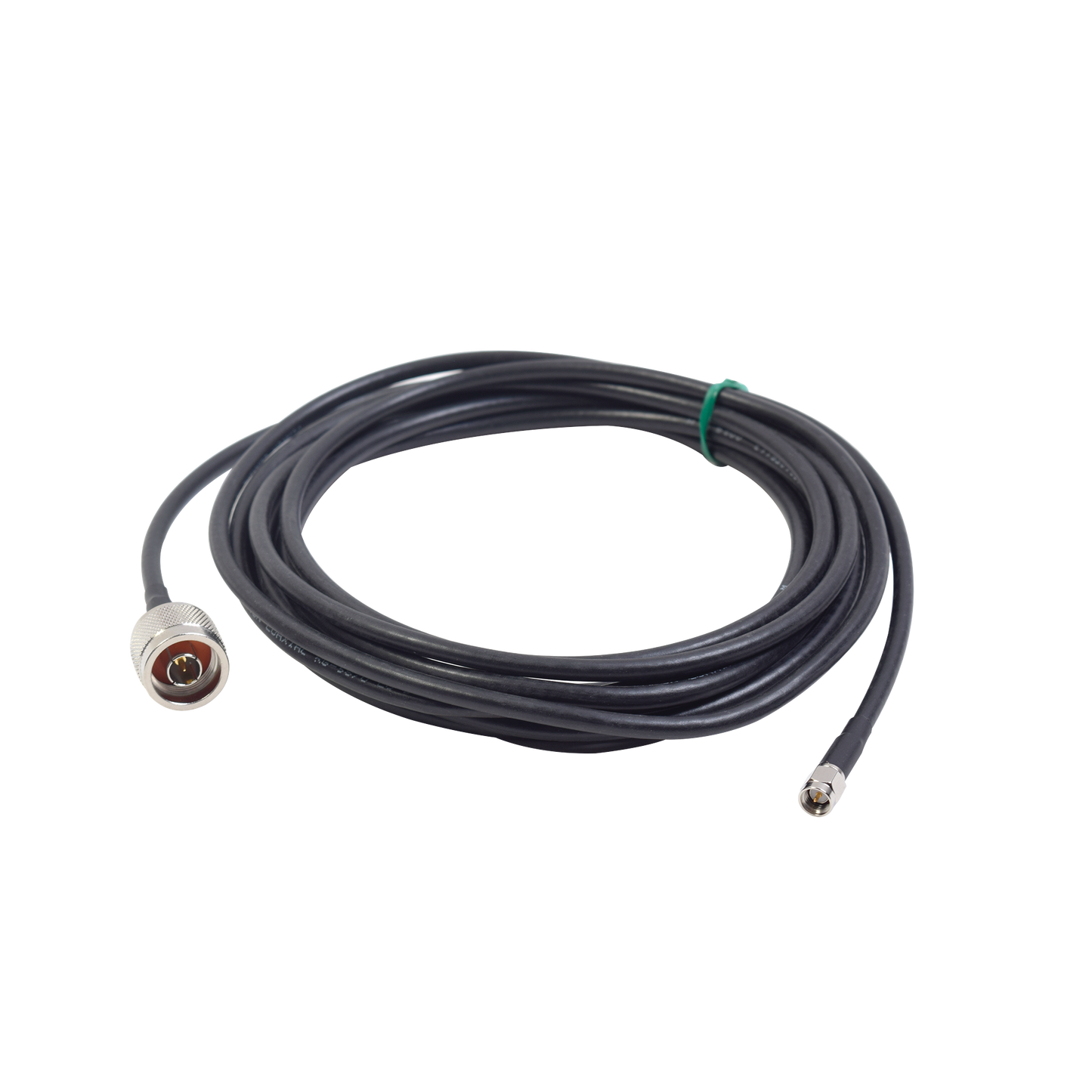 SN-58U-SMA-500|Jumper de 5 m con Cable RG-58U-SYS Conector N macho a SMA macho.