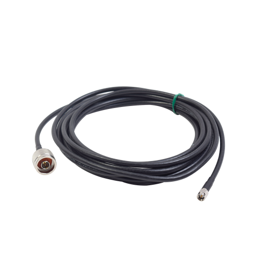 SN-58U-SMA-500|Jumper de 5 m con Cable RG-58U-SYS Conector N macho a SMA macho.