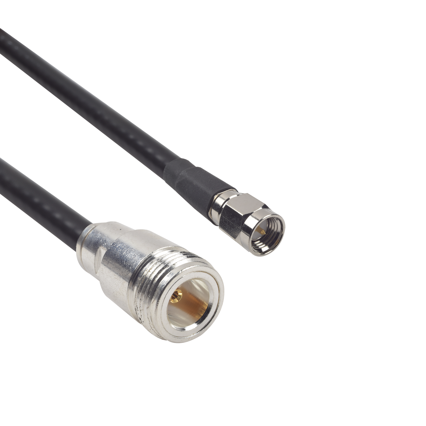 SNH-240UF-SMA-60|Cable LMR-240UF (Ultra Flex) de 60 cm con conectores N Hembra y SMA Macho.