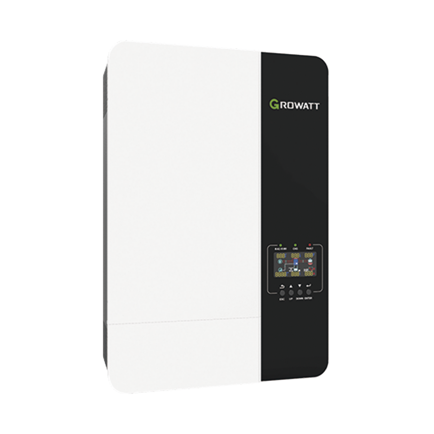 SPF3000TLLVMES|Inversor Cargador 3kW Compatible con Baterías de Litio, Monitoreo Remoto y Sincronización para Mayor Potencia, Operación 48Vcc