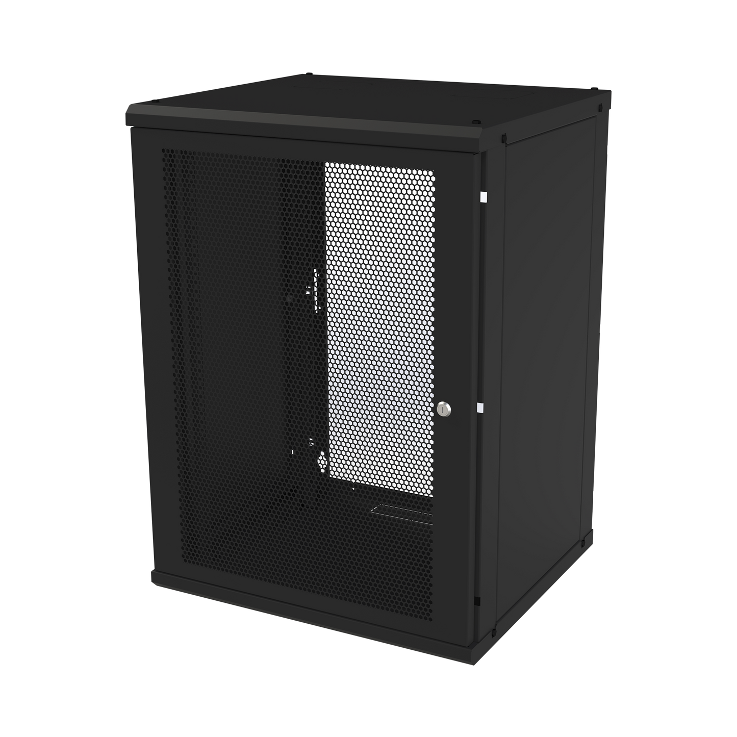 SR-1916-GFP-VR2|Gabinete de Pared Fijo, Puerta Perforada, Rack 19" de 16 UR.
