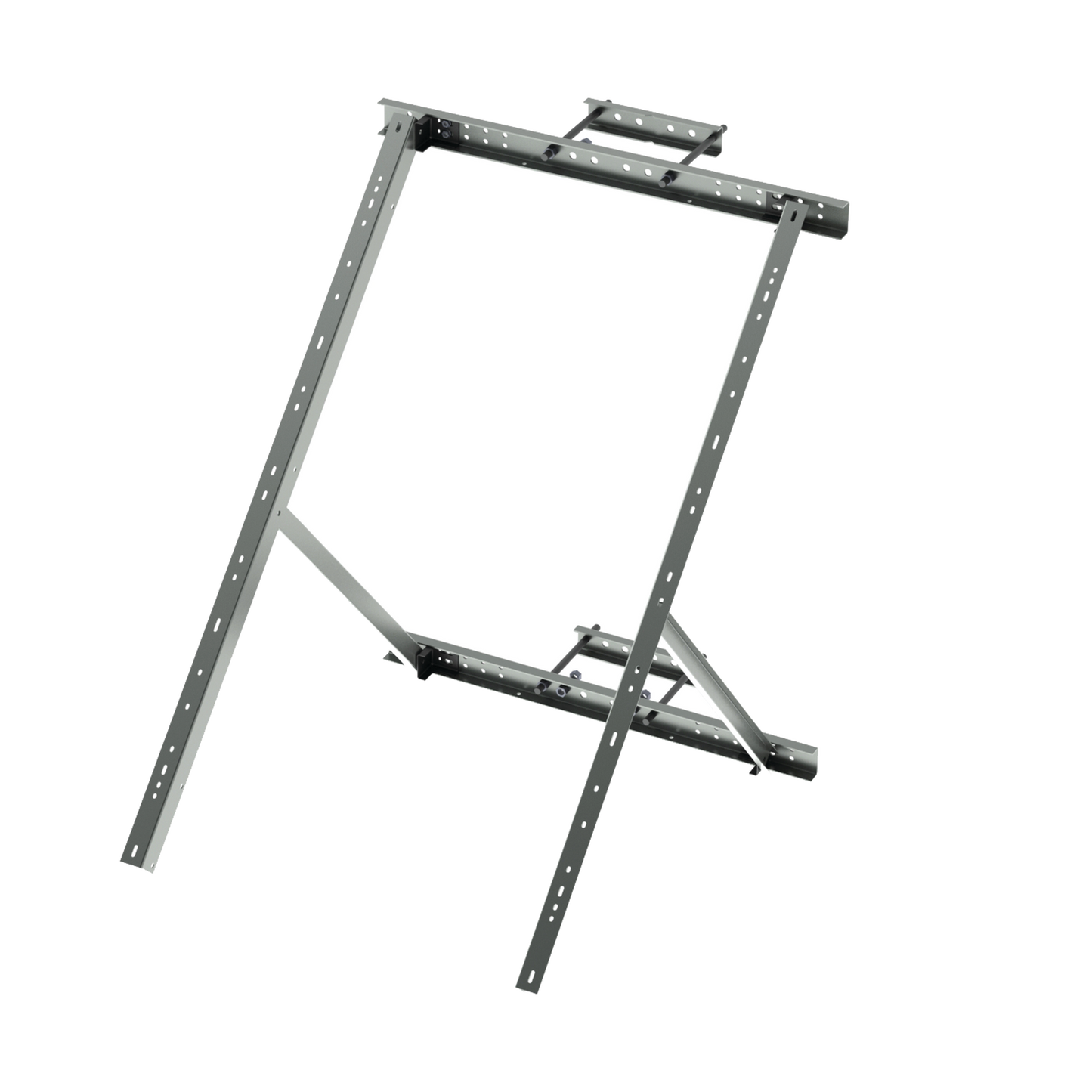 SS-PBL-V5|Montaje para Panel Solar de Poste o Torre Galvanizado Electrolítico (Ver Compatibilidad).