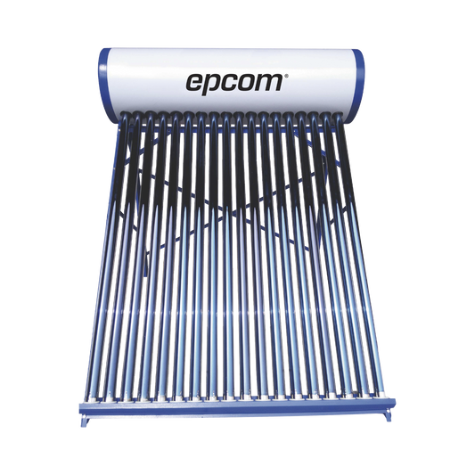 STELPWH180|Bóiler Solar de 180L, Baja Presión con 18 Tubos de Vacío de Mayor Resistencia y Termotanque Inoxidable de Grado Alimenticio 180 L Resistentes a Granizo de Hasta 25 mm/ l, Incluye Anodo de Magnesio