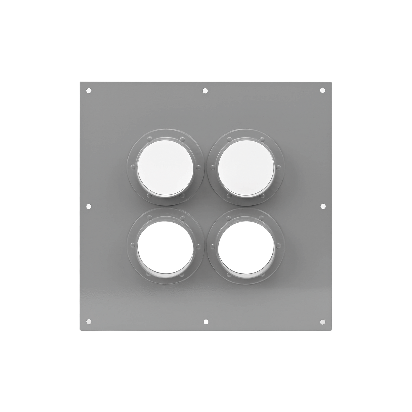 STEP422|Placa Pasamuros Con Capacidad de 4 Botas de 4"